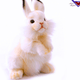 Hvit Kanin Bamse | Hansa Creation - Bamsedyra AS