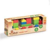 Woodlets Stacking Trains - Bamsedyra AS