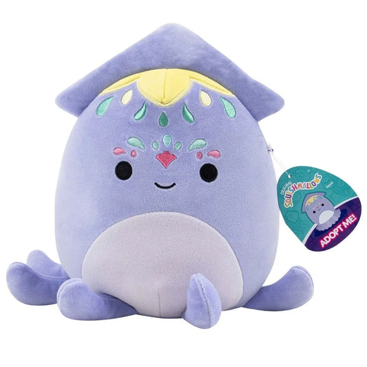 Pre-Order Now: 20cm Squid Squishmallow from Adopt Me! Available Soon