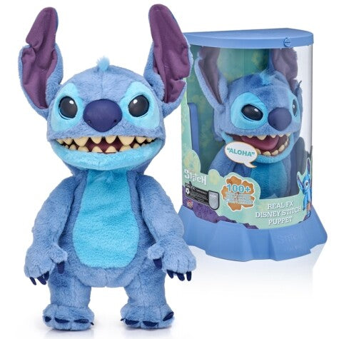 Kommer Snart - Disney Stitch Interaktiv Real FX Stitch - 45cm