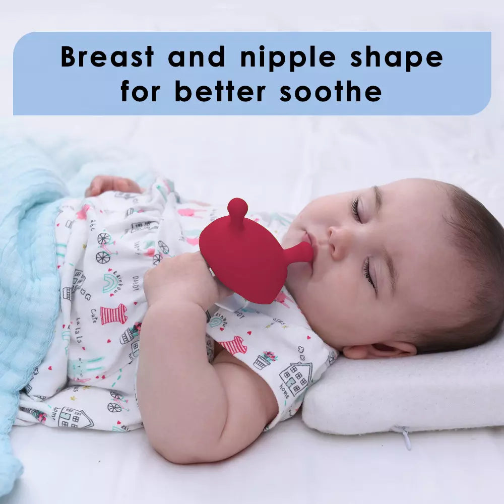Mombella Mushroom biteleke – rosa (3+ mnd) | Mombella