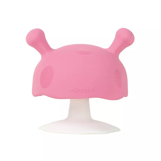 Mombella Mushroom biteleke – rosa (3+ mnd) | Mombella