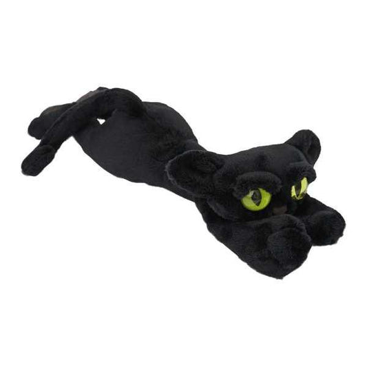 Ziggie Lanky Cat – svart katt kosedyr 36 cm | Manhattan Toy