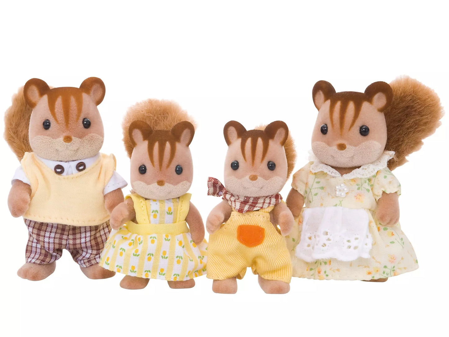 Sylvanian Families Valnøttekorn – familie med 4 figurer (4172)