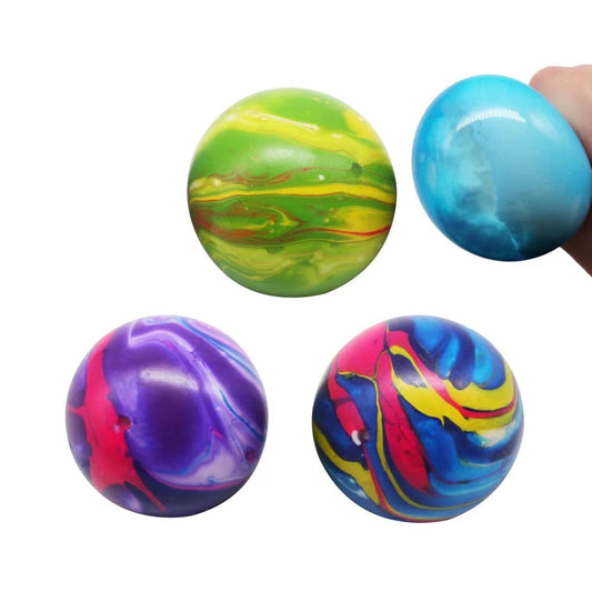 Multi Color Stressball | Squishy fidget | Assortert | 1 stk
