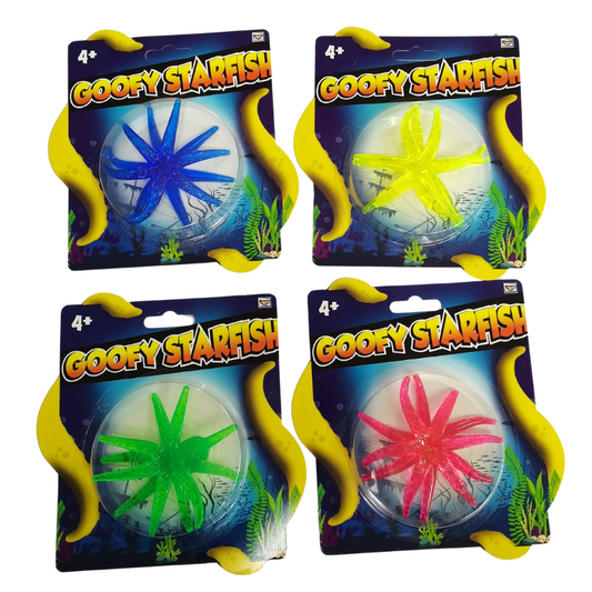Sticky Starfish | Klissete leke | Assortert | 1 stk