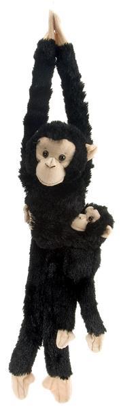 Wild Republic Hanging Monkeys Chimpanzee with Baby