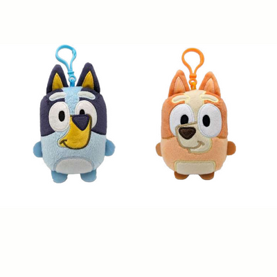 Bluey & Bingo Bag Charms 12 cm - Bamsedyra AS