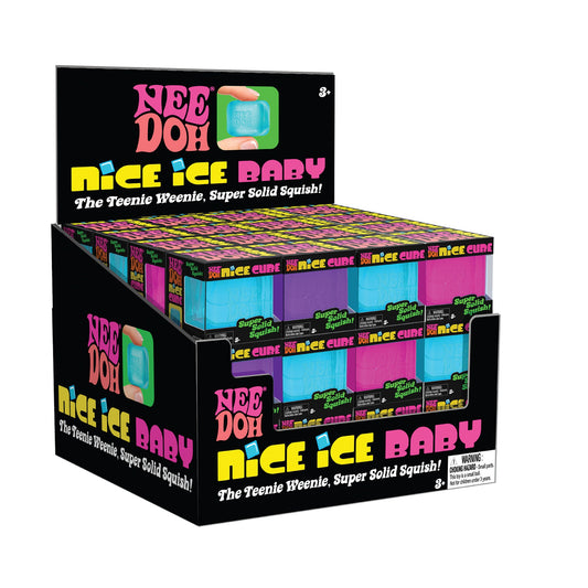 NeeDoh Nice Ice Baby – mini stressball (3 farger) | Schylling