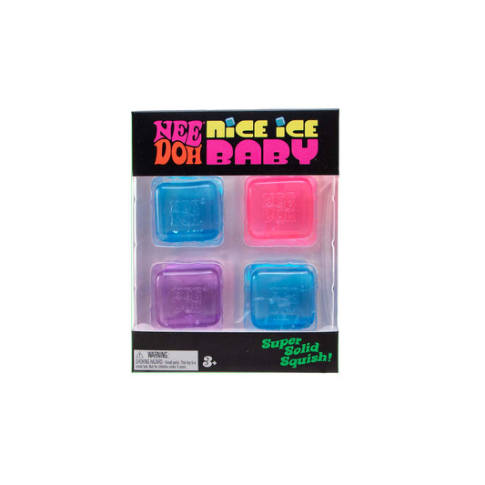 NeeDoh | Teenie Nice Ice Baby 4-Pack | Assortert | Mini