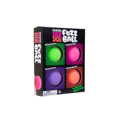 NeeDoh | Teenie Fuzz Ball | 4-Pack - Bamsedyra AS