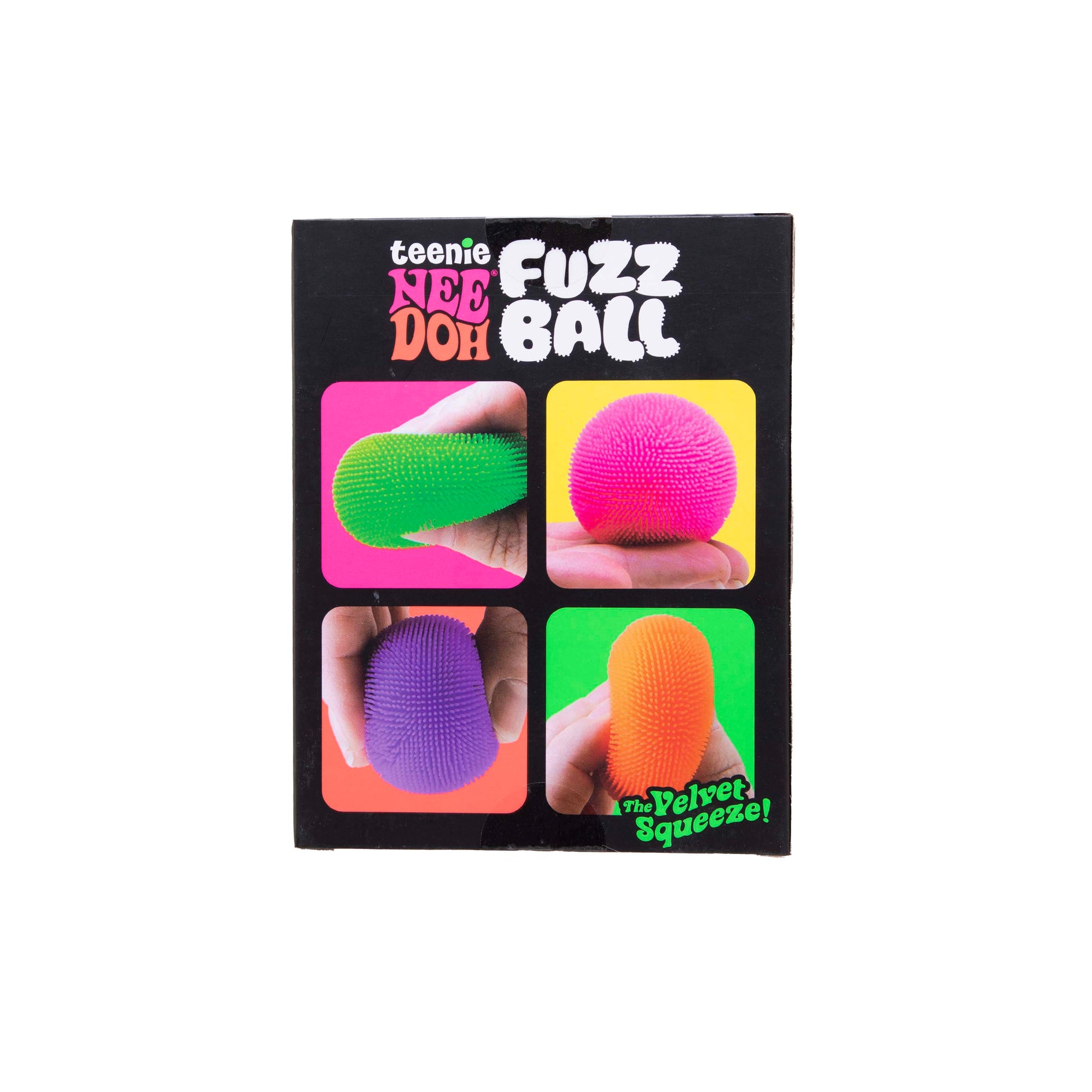 NeeDoh | Teenie Fuzz Ball | 4-Pack Side View - Bamsedyra AS