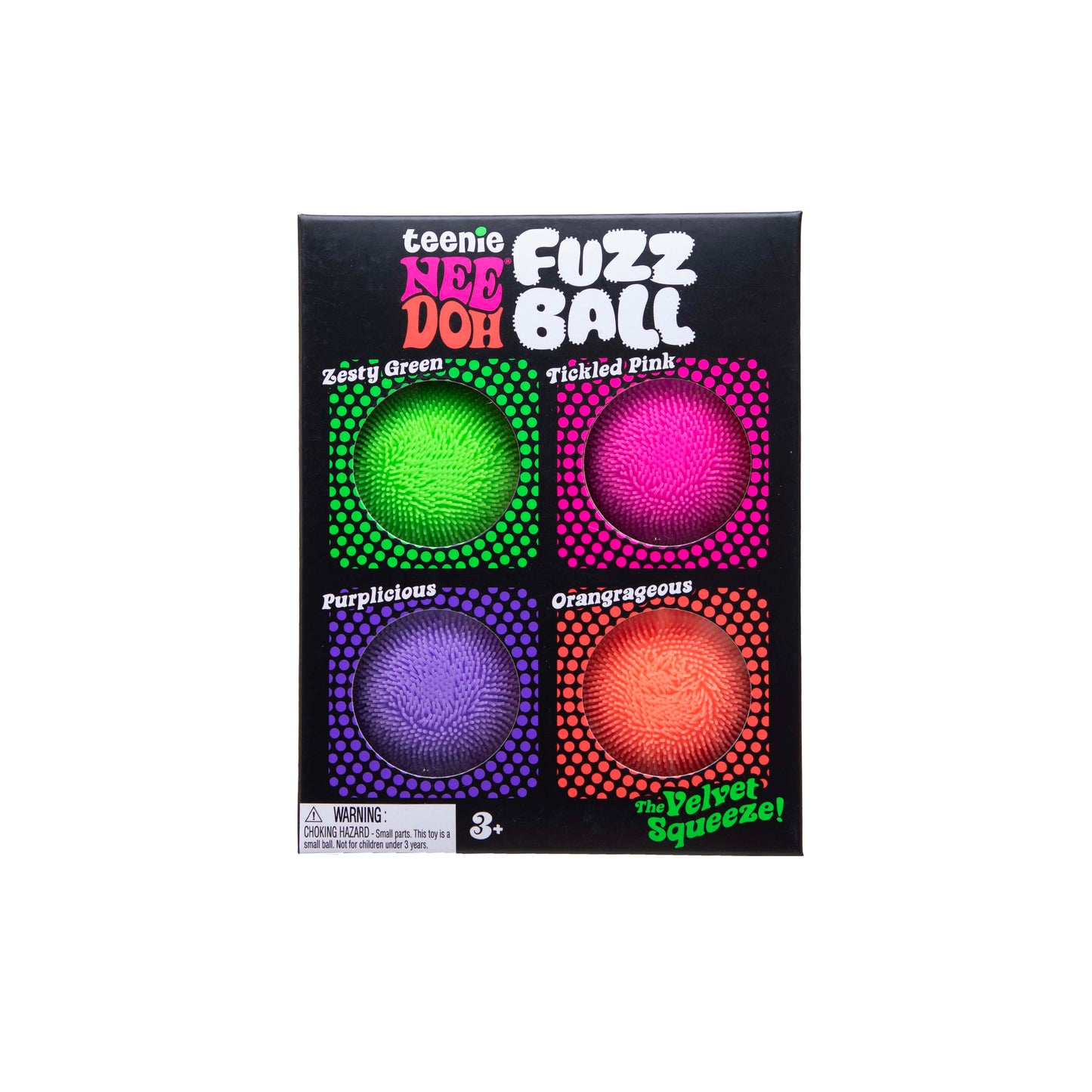 NeeDoh | Teenie Fuzz Ball | 4-Pack Detail - Bamsedyra AS