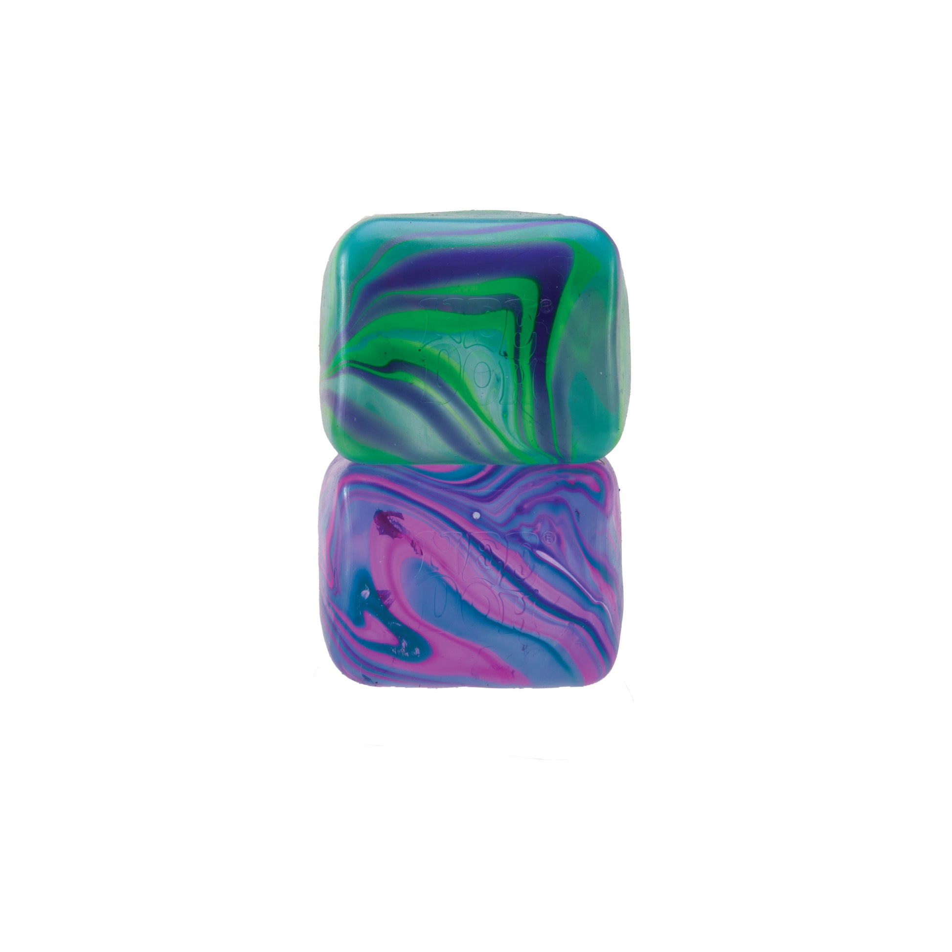 NeeDoh | Nice Cube Swirl | Assortert Side View - Bamsedyra AS