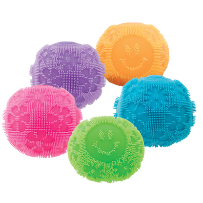 NeeDoh Fuzz Ball Flower Power – 5 assorterte | Schylling Top View - Bamsedyra AS