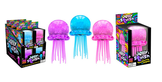 NeeDoh Jelly Squish Manet | Sanselig stressleke for barn og voksne