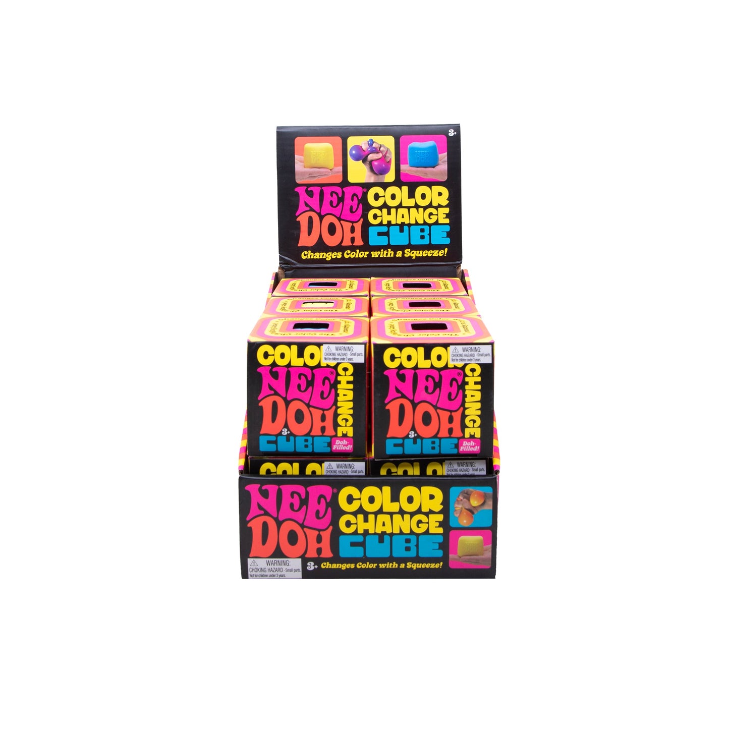 NeeDoh | Color Change Cube | 3 Asst.