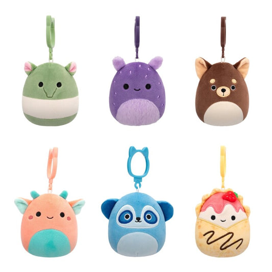 Squishmallows 9 cm Clip On Gasten Crepe