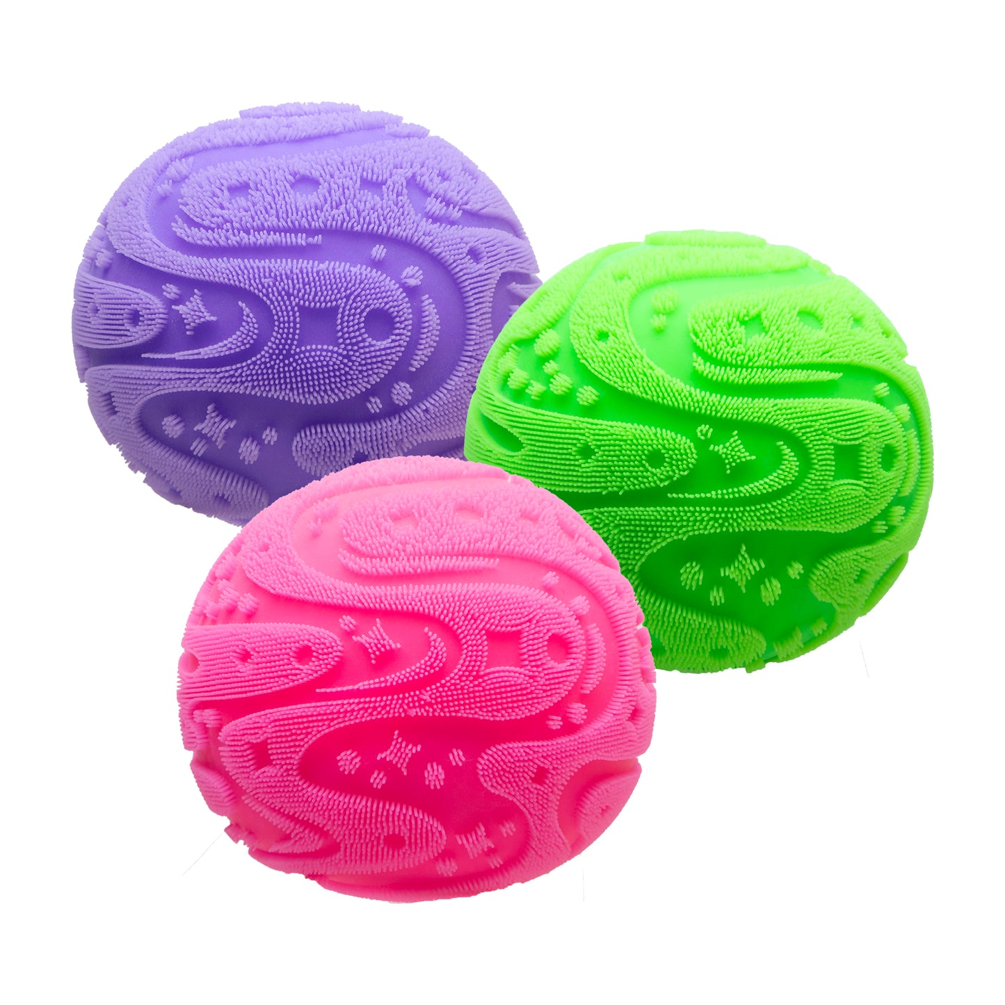 NeeDoh | Super Fuzz Ball | Assortert | Stor stressleke Side View - Bamsedyra AS