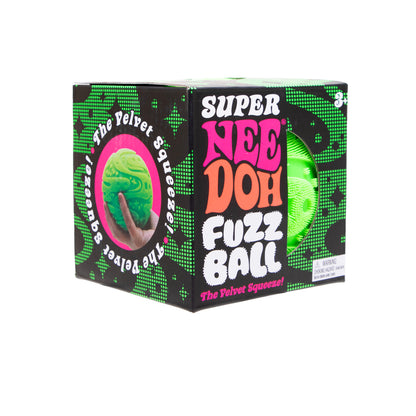 NeeDoh | Super Fuzz Ball | Assortert | Stor stressleke Feature - Bamsedyra AS