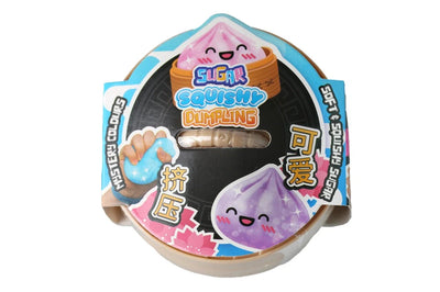 Squishy Dumpling Glitter 9 cm – Fidget Squishy i Steamer Basket
