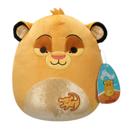 Squishmallows 20 cm Disney Lion King 30th Anniversary Collection - Choose Between Simba, Nala, Scar, Timon & Pumba