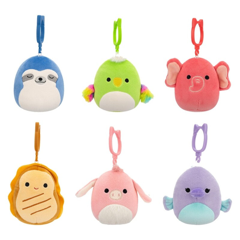 Squishmallows 9 cm Clip-On