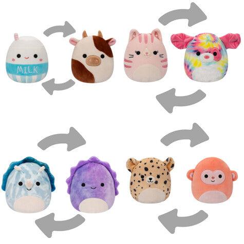 Discover Squishmallows Flip a Mallow! 13cm - Fun and Adorable Reversible Plush Toy - Bamsedyra