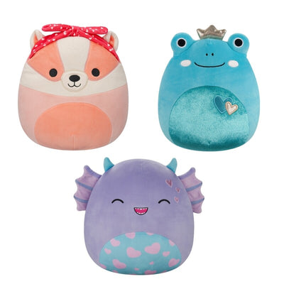 Squishmallows 19cm Heart Collection – Velg variant - Bamsedyra AS