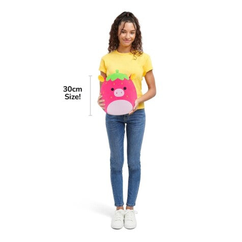 Squishmallows Cleary Cow 30 cm – jordbærku