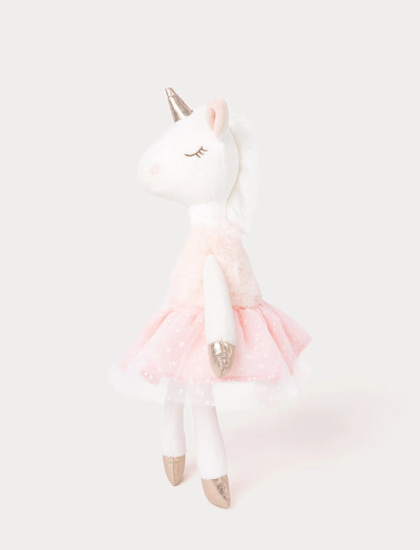 Teddykompaniet | Ballerina Unicorn Ella | Rosa | ca. 40 cm Detail - Bamsedyra AS