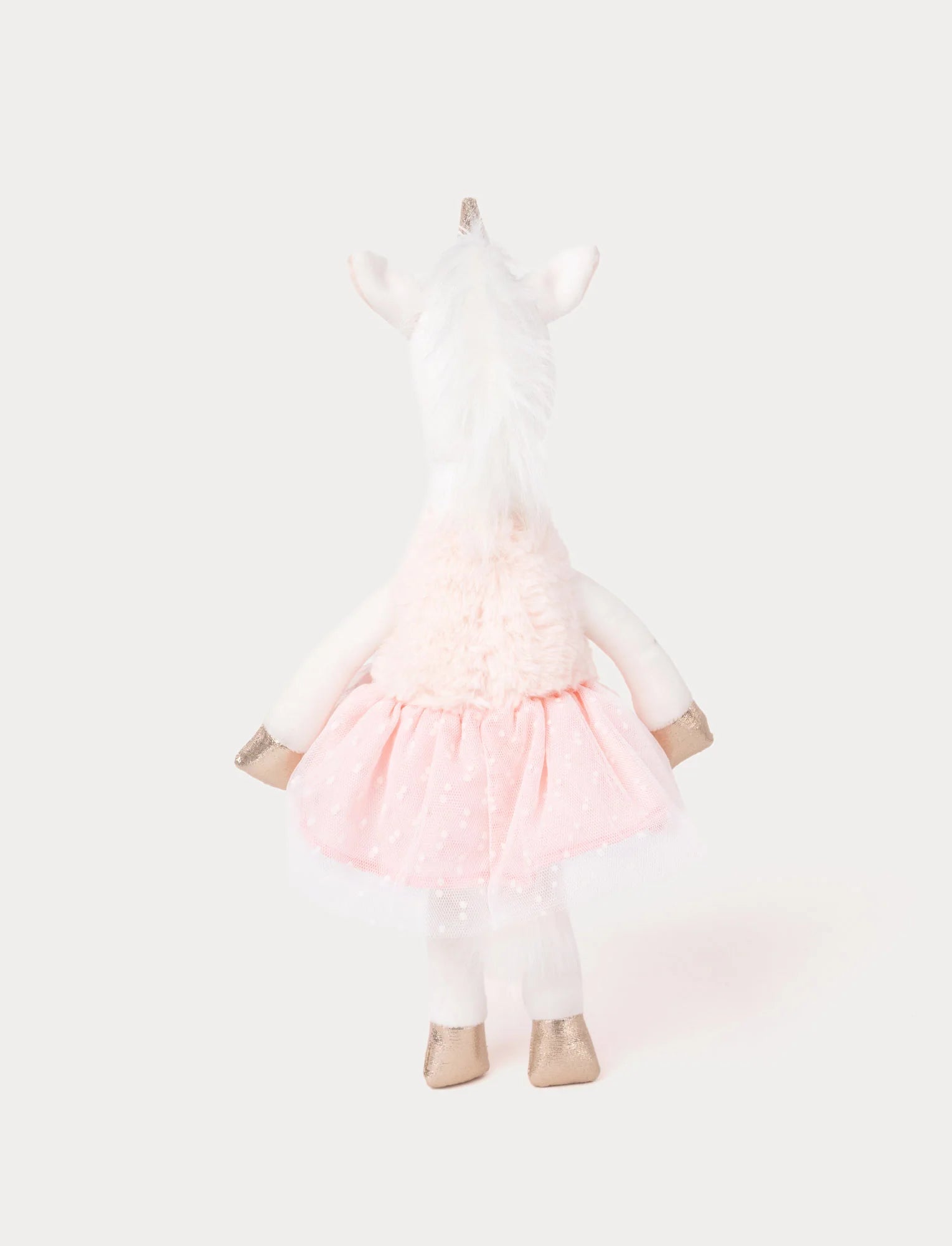 Teddykompaniet | Ballerina Unicorn Ella | Rosa | ca. 40 cm Back View - Bamsedyra AS