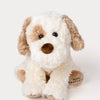 Selma hundebamse krem 35 cm fra Teddykompaniet – myk kremfarget hund