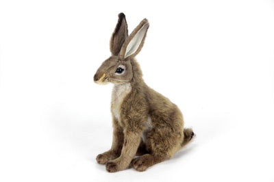 Hansa Creation | Jackrabbit | Brun/Grå | ca. 17 cm - Bamsedyra AS