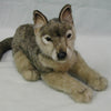 Hansa Creation | Gray Wolf Laying | Grå | ca. 34 cm