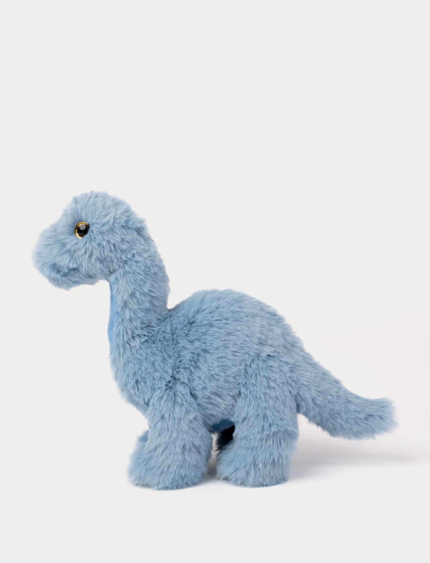 Brachiosaurus Dinosaur Bamse 25 cm – blå | Teddykompaniet