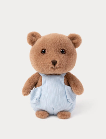Teddykompaniet | Bjørn med snekkerbukse | 22 cm Detail - Bamsedyra AS