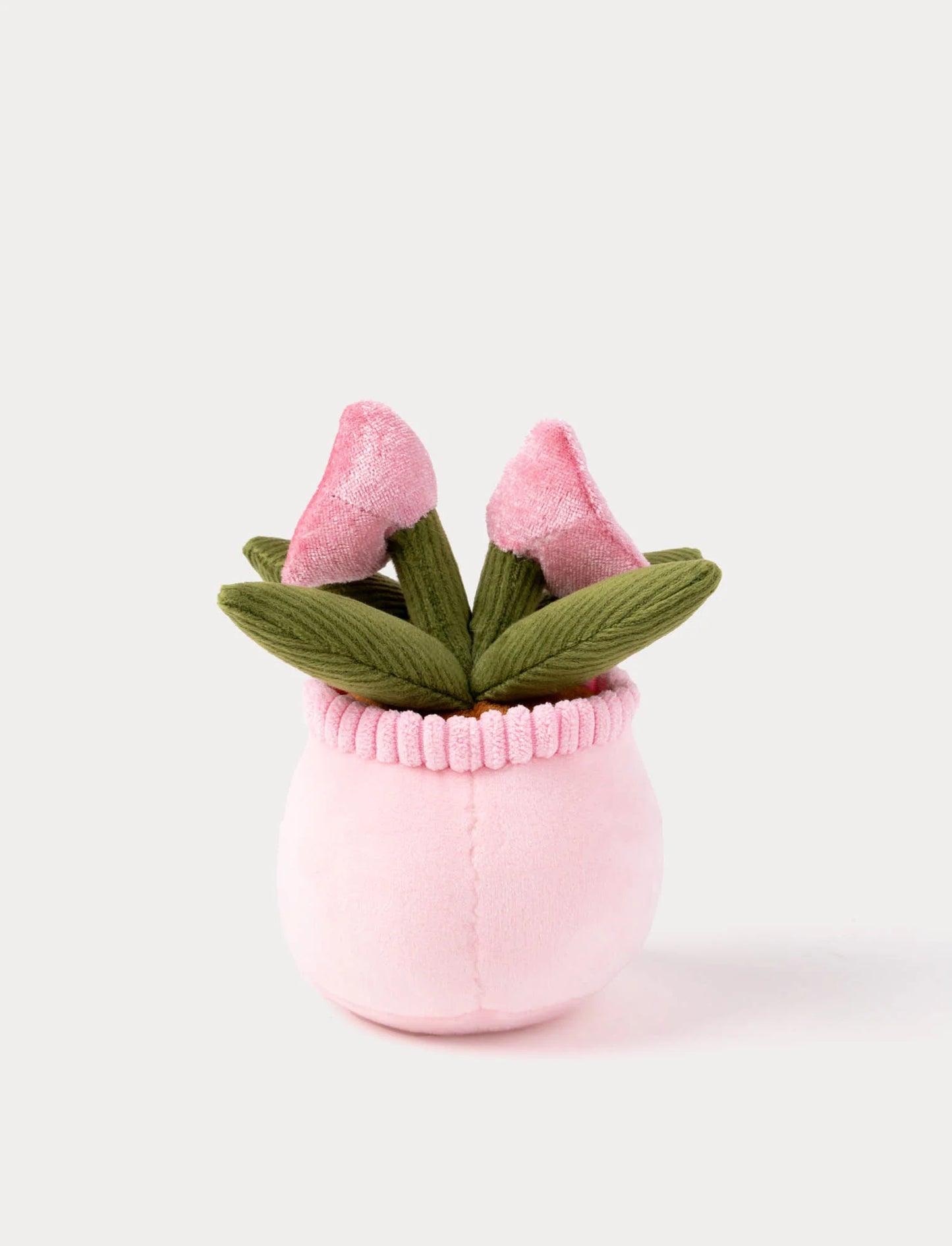 Teddy Flowers 15 cm – plysjblomster i potte (3 varianter)