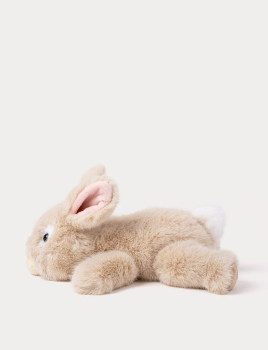 Kaninbamse liggende beige