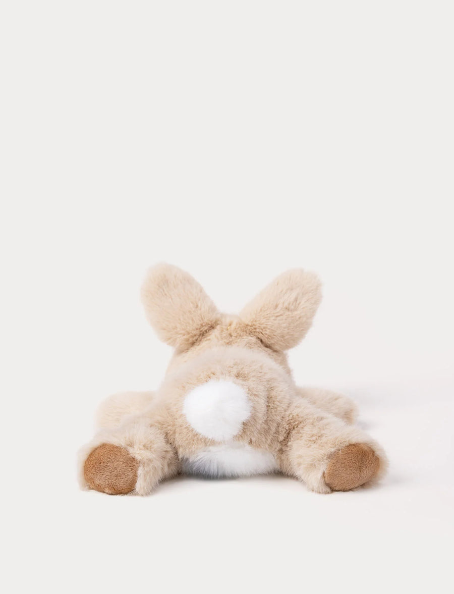 Kaninbamse Liggende 28 cm Beige | Teddykompaniet