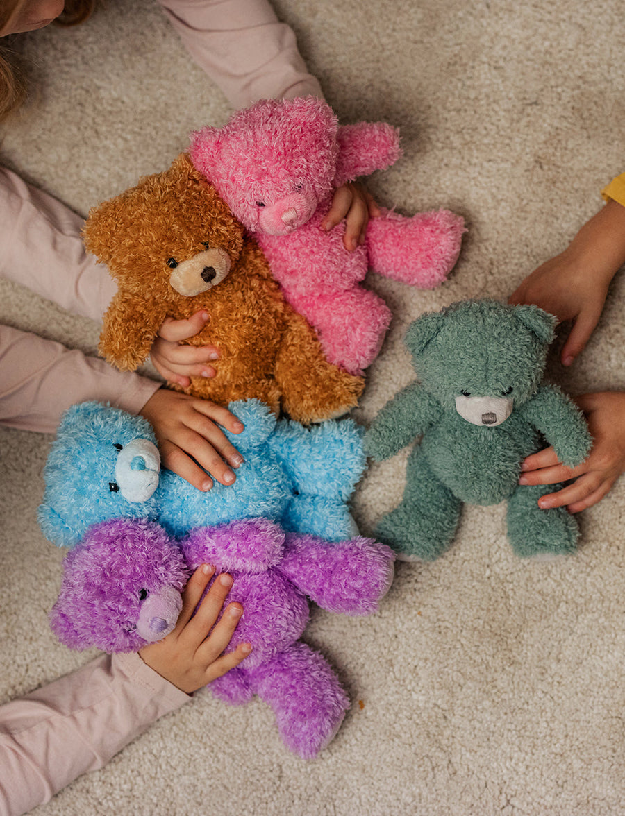 Colour Cubs Bamse 20 cm Brun | Teddykompaniet