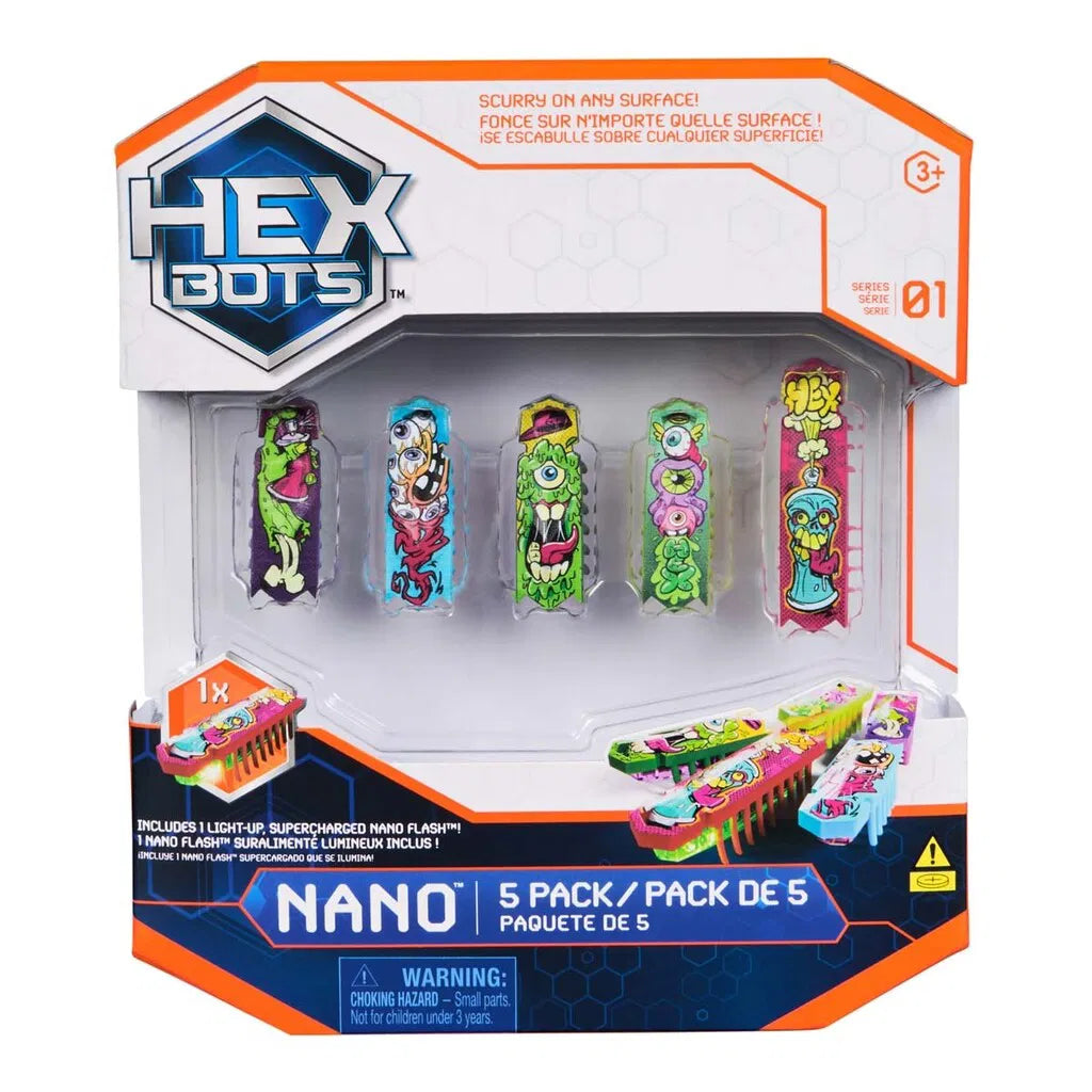 HEXBUG Mechimals Flash Nano 5 Pack