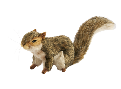 Hansa Creation | Gray Squirrel | Grå | ca. 22 cm - Bamsedyra AS