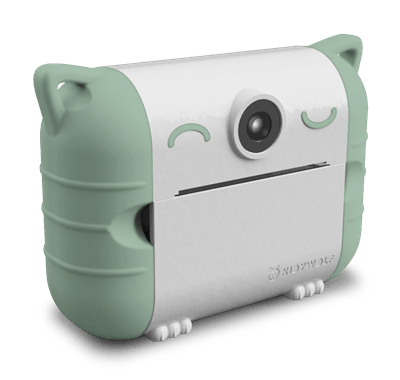 Kidyprint Camera (Green) for Children - Print your Photos! - Bamsedyra