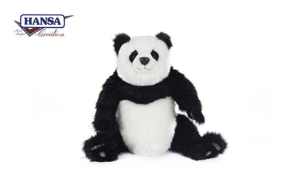 Hansa Creation Large Panda Plush Toy - Majestic and Lifelike Stuffed Animal - Bamsedyra