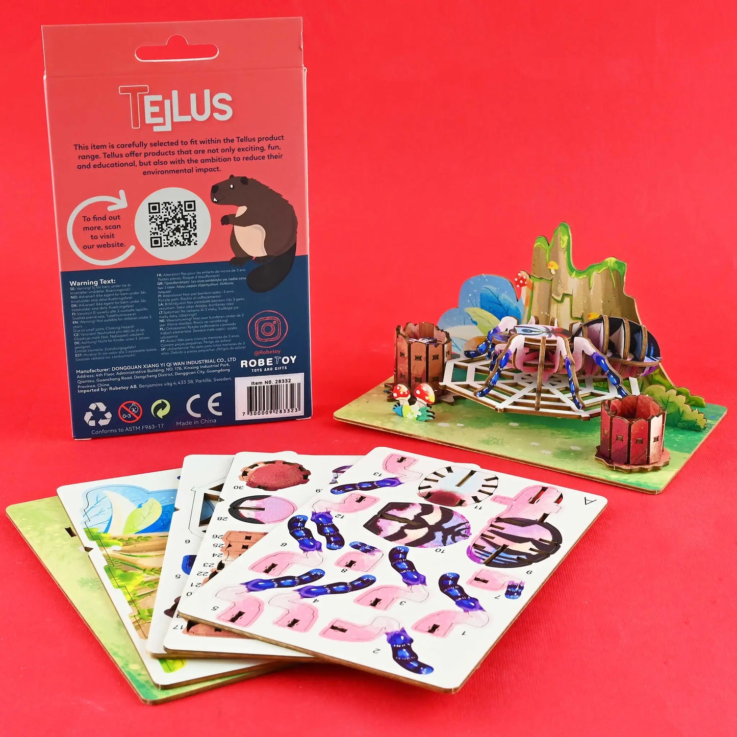 3D dyr & dinosaur puslespill – Eugy-alternativ | Velg variant