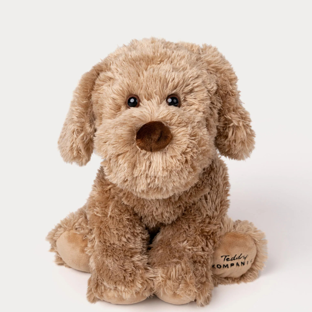 Selma Brown Plush Dog | Teddykompaniet