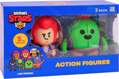 Brawl Stars Action Figures 11cm (2 Pack) - Collect and Play Your Heroes! - Bamsedyra