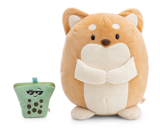 Hund Bamse Hiro med Bubble Tea – NICI MyMochi – 27 cm