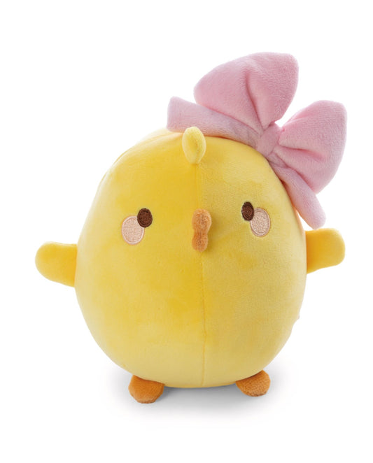 Kylling Bamse Piu Piu med Sløyfe – NICI Molang – 12 cm